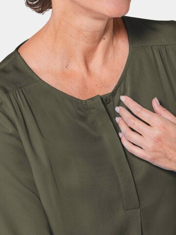 Goldner Blouse in Groen