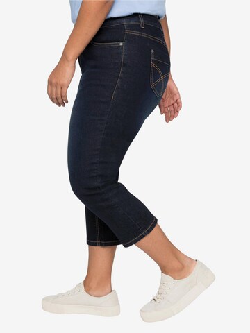 SHEEGO Slimfit Jeans in Blau