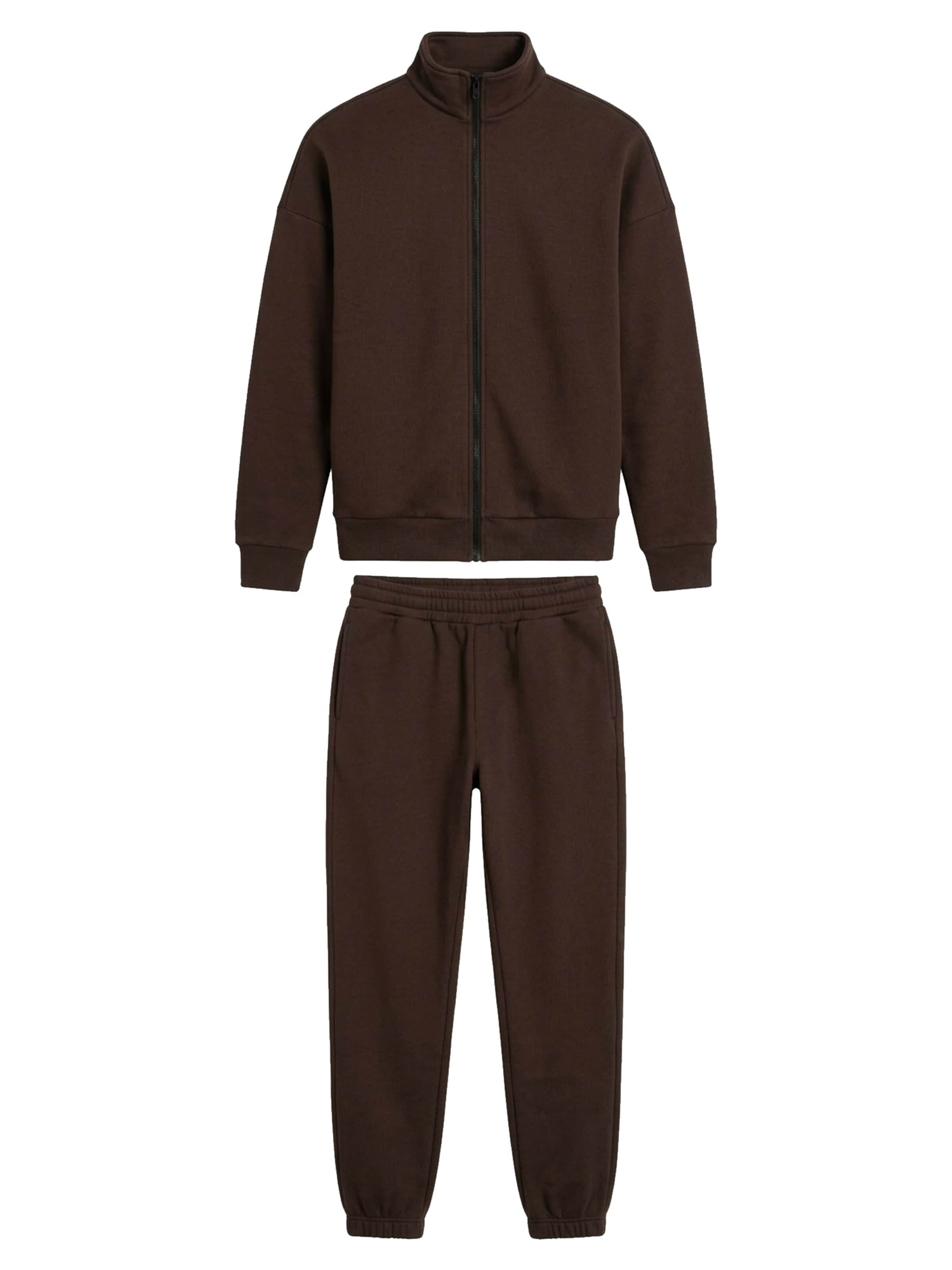 cut my fashion Trainingsanzug 'Vyriški treningai "Rokas" CMF572-17'‌‌ in Braun: Vorderseite