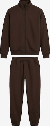 cut my fashion Trainingsanzug 'Vyriški treningai "Rokas" CMF572-17' in Braun: Vorderseite