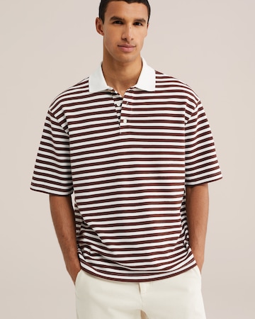WE Fashion T-shirt i brun: framsida