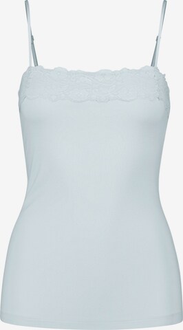 Top di zero in blu: frontale