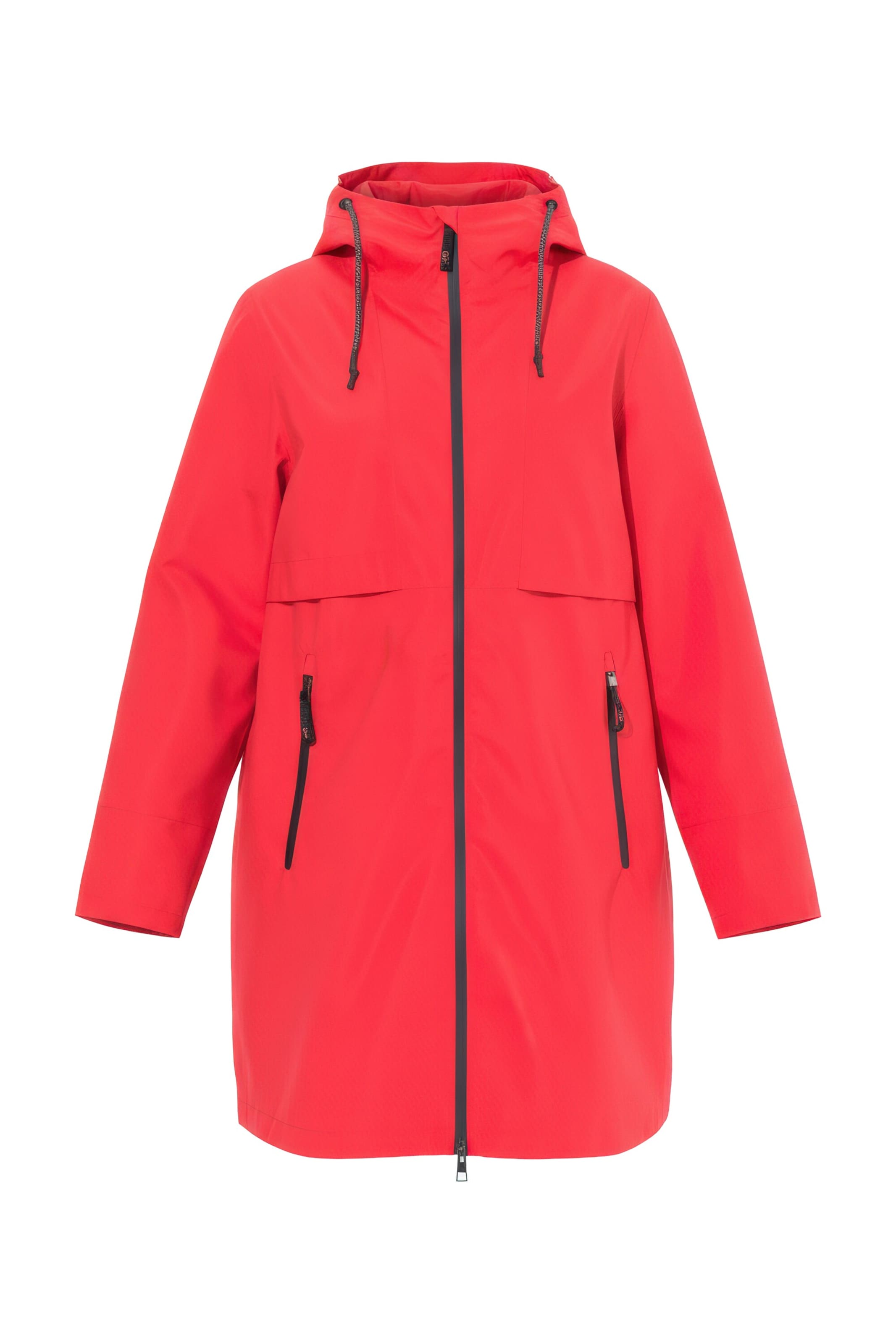 LAURASØN Outdoormantel in Rood: voorkant