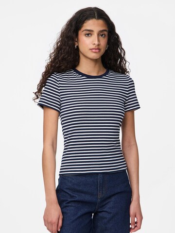 T-shirt 'PCSoffi' PIECES en bleu : devant