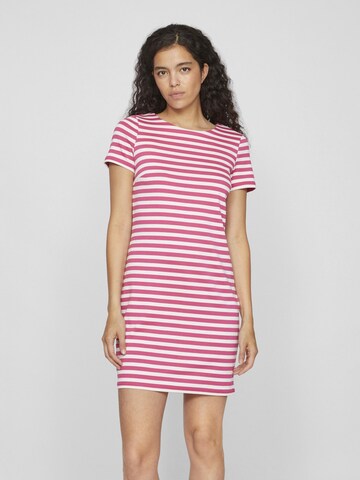 Robe VILA en rose : devant