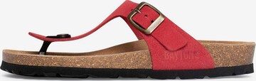 Bayton Mule 'MERCURE' in Red: front