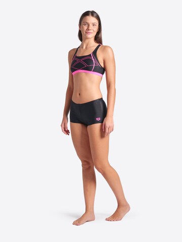 Bustier Bikini 'GRAPHIC' ARENA en noir