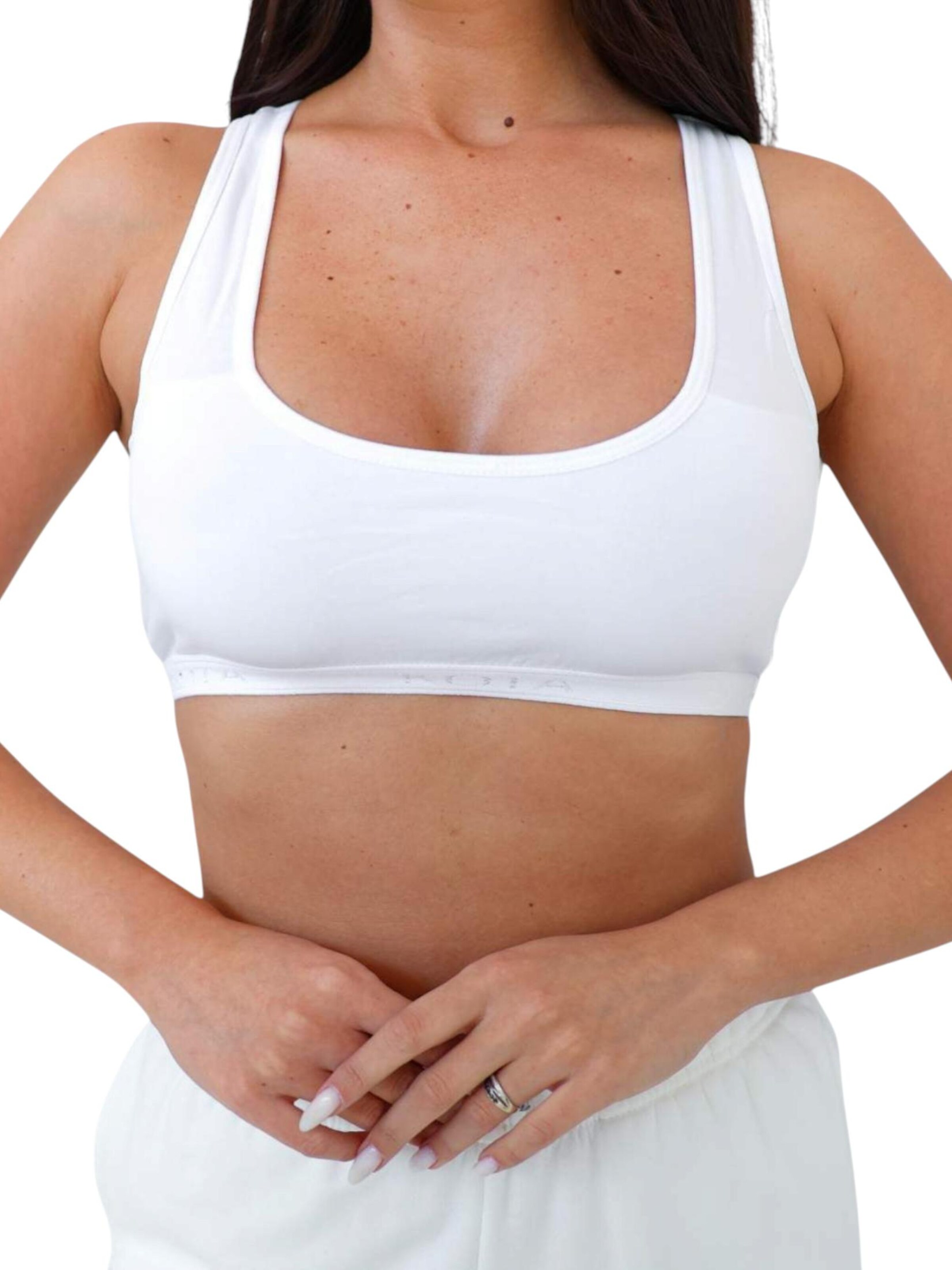 fashionshowcase Overdel 'PUSHVIBE' i hvid