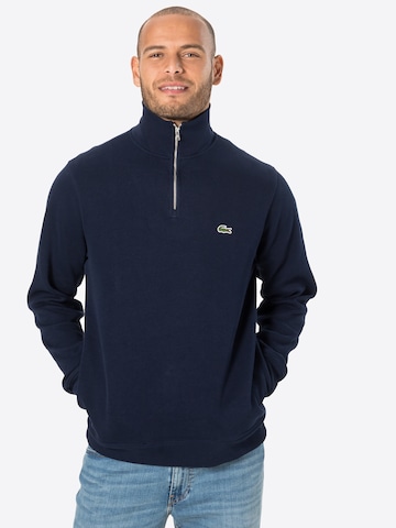 LACOSTE Sweatshirt in Blauw: voorkant