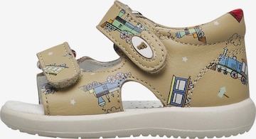 Falcotto Open shoes 'NEW RIVER' in Beige: front