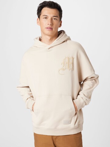 SikSilk Sweatshirt 'Messi' in Beige: predná strana