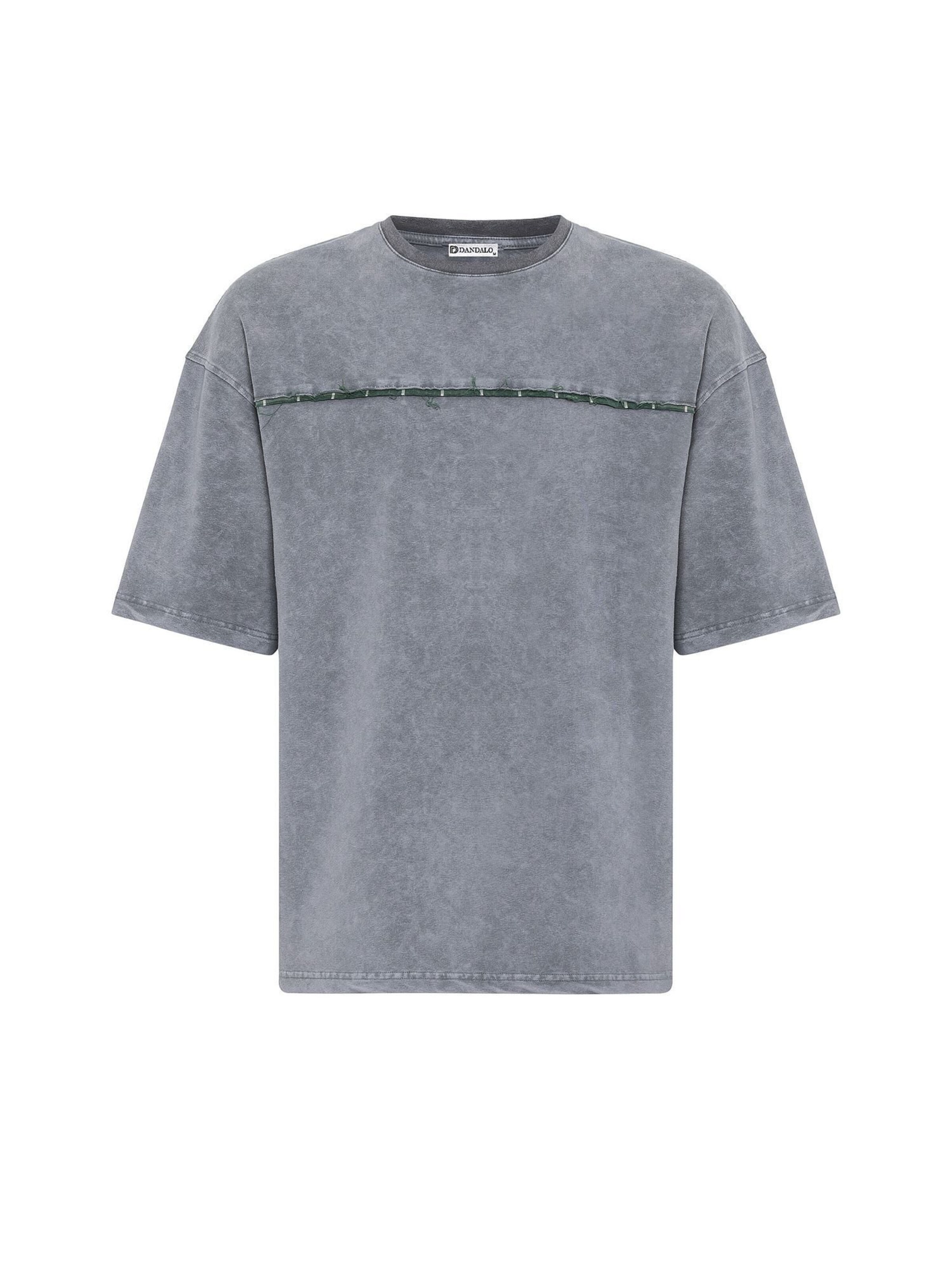 Tricou de la Dandalo pe gri: față