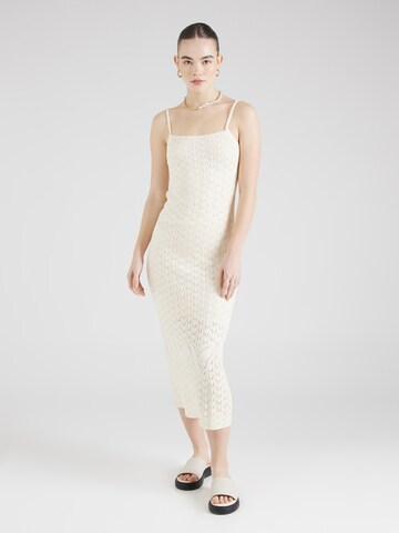 florence by mills exclusive for ABOUT YOU - Vestido de verão 'Flower Market' em branco: frente