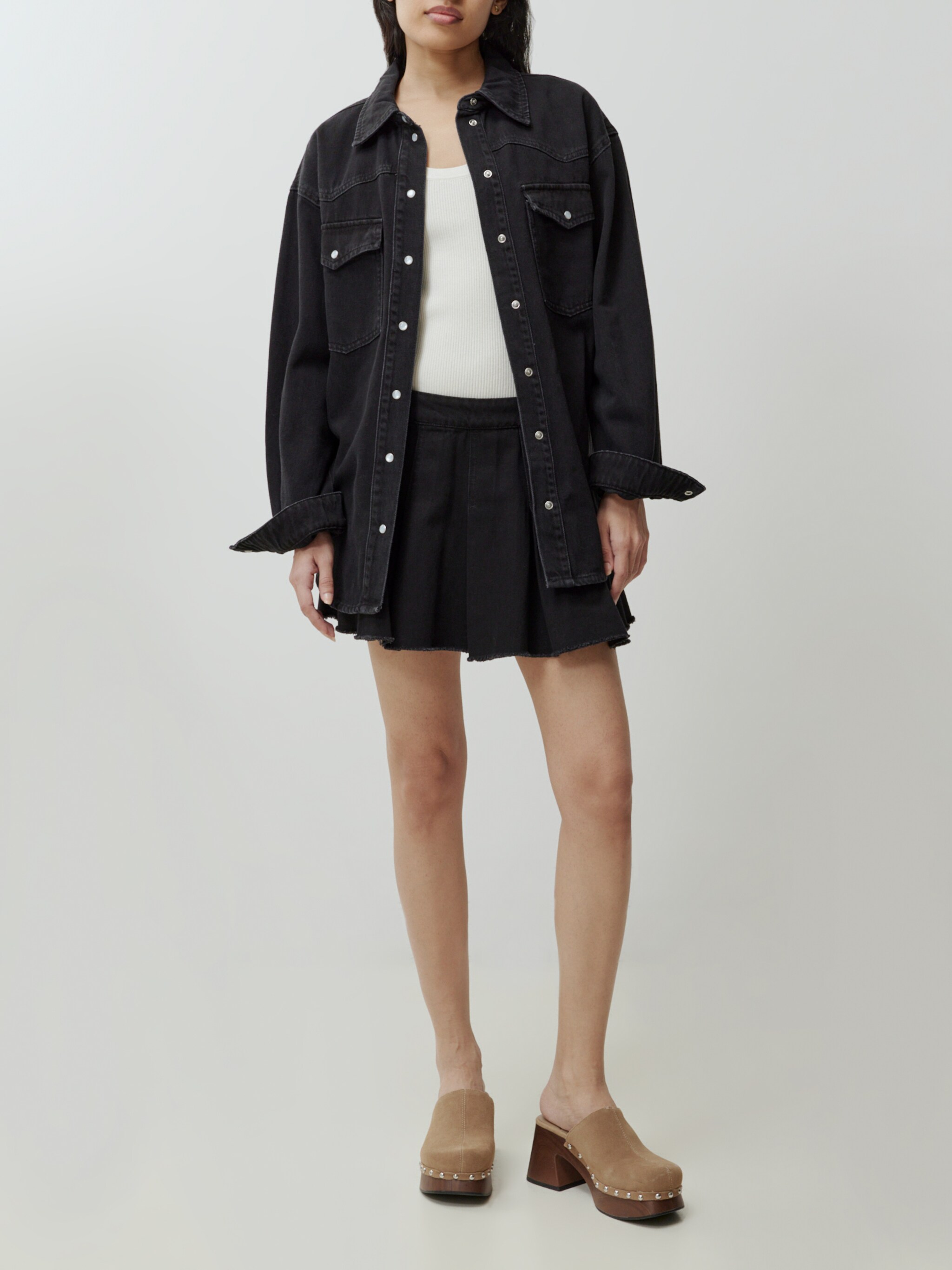 EDITED Producten Blouse 'Jesse' Zwart