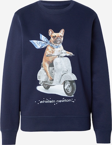 mėlyna EINSTEIN & NEWTON Megztinis be užsegimo 'Turbo Wuff Madison': priekis