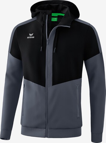 ERIMA Athletic Jacket in Black: front