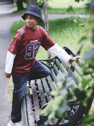 Next Shirt 'Varsity' in Rot
