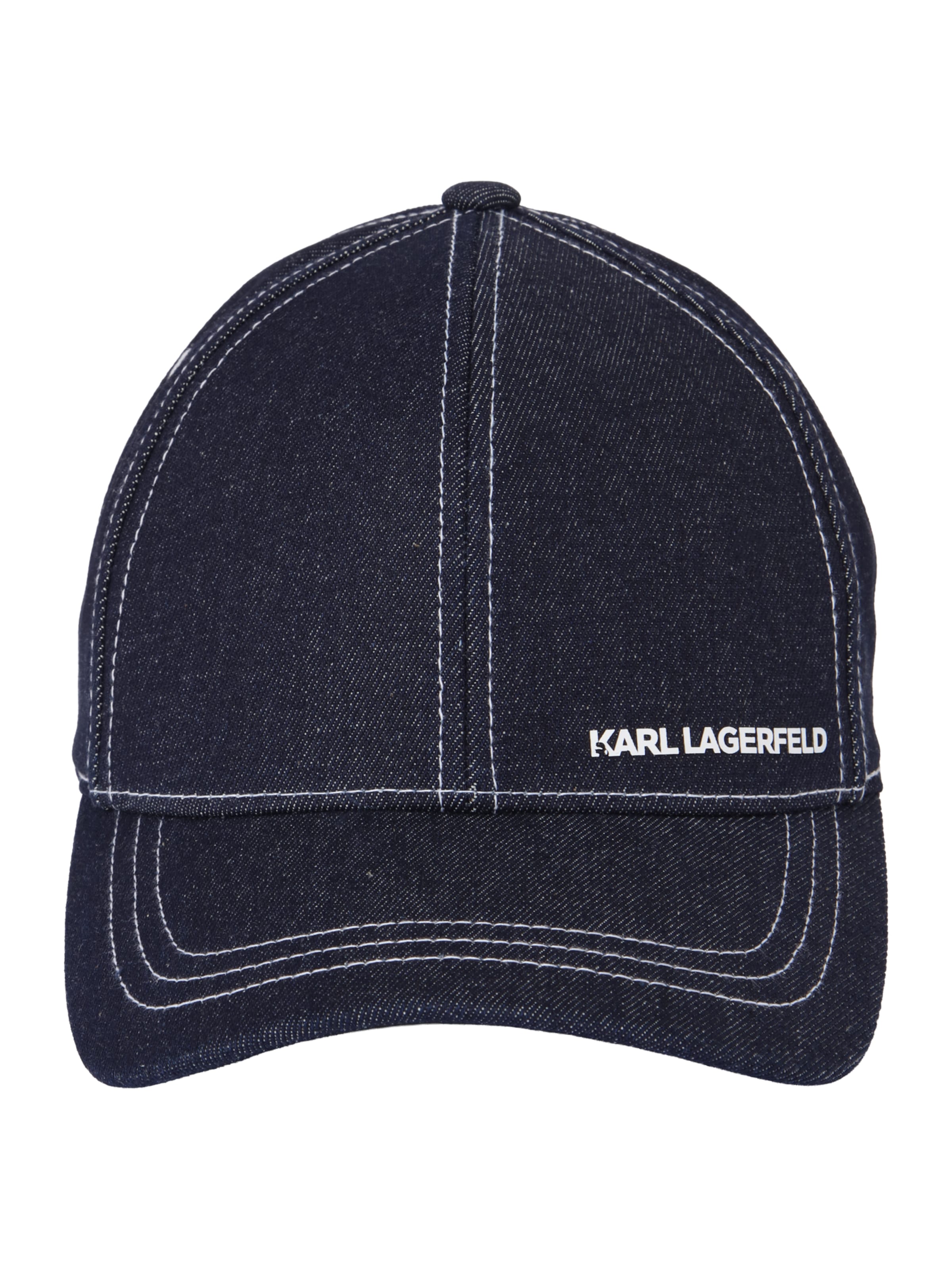 Karl Lagerfeld Lippalakki värissä yönsininen / valkoinen, Tuotenäkymä