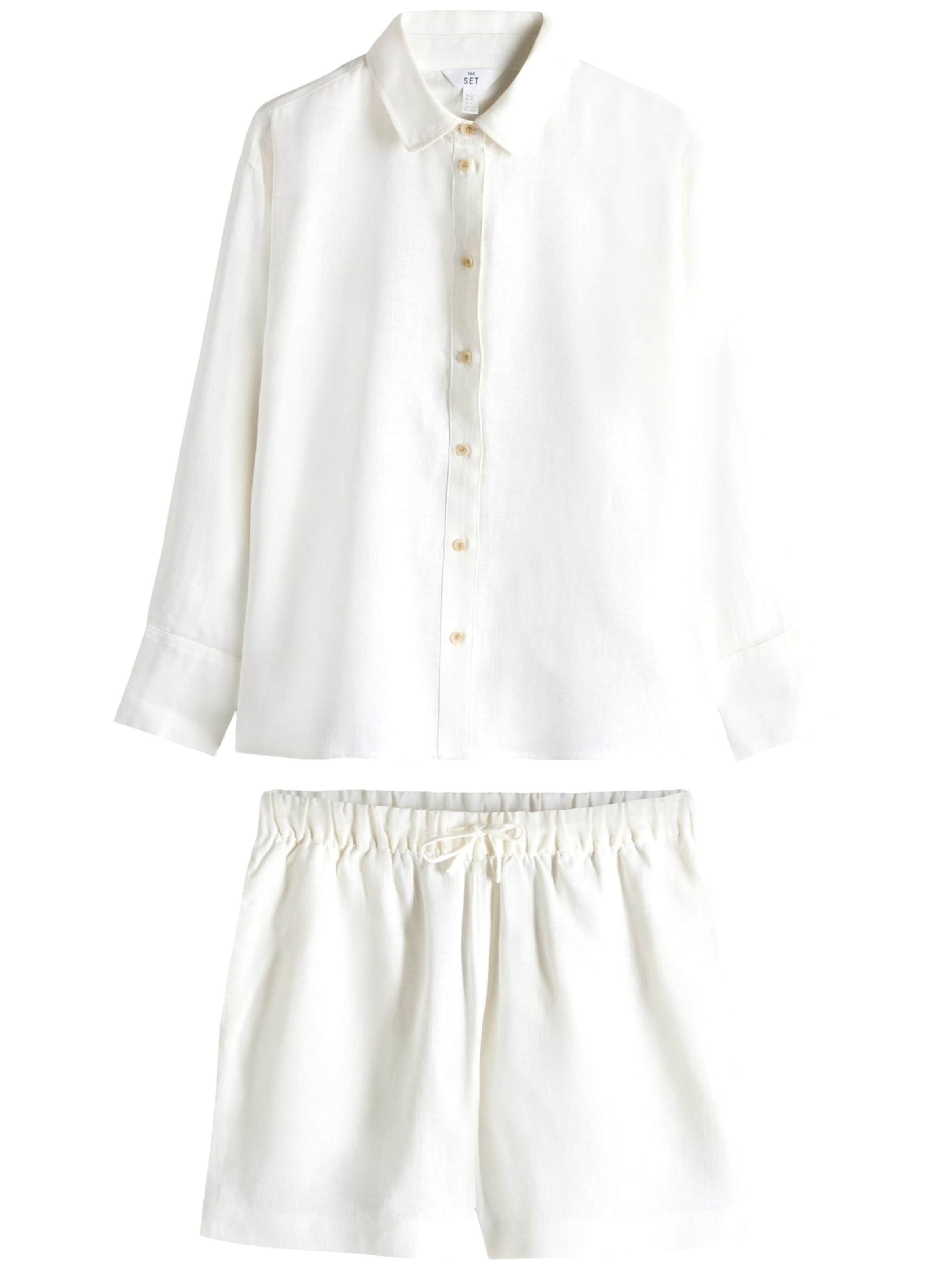 balts The Set Mājas apģērbs: no priekšpuses