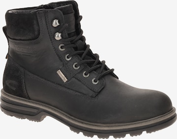 CAMEL ACTIVE Lace-Up Boots 'Darwin' in Black: front