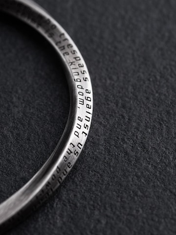 REYTEL Armband 'THE LORD'S PRAYER - OUR FATHER' in Silber