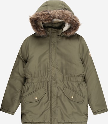 NAME IT Winter Jacket 'MACE' in Green: front