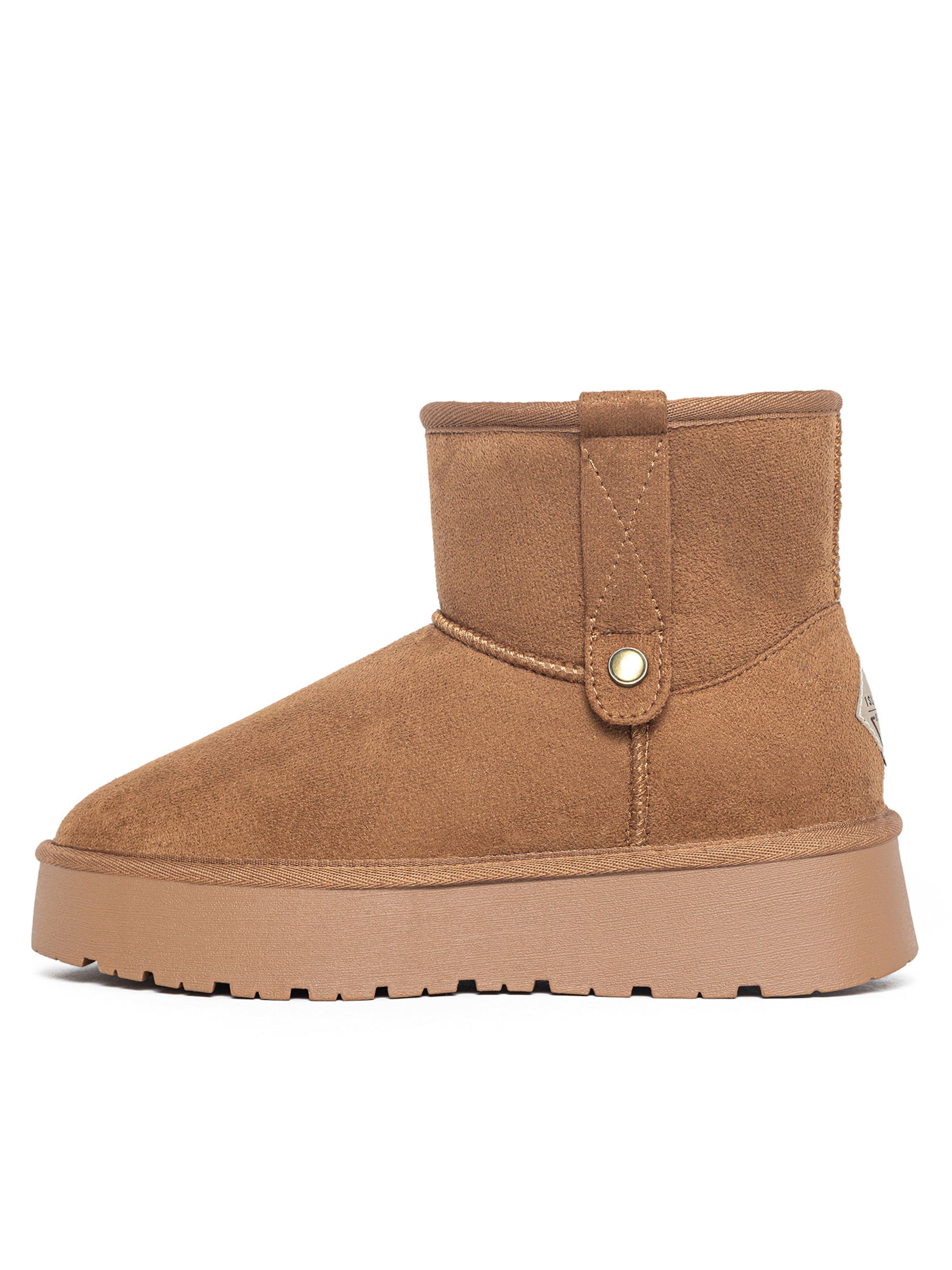 Boots 'CHRISTIE' di Island Boot in marrone: frontale
