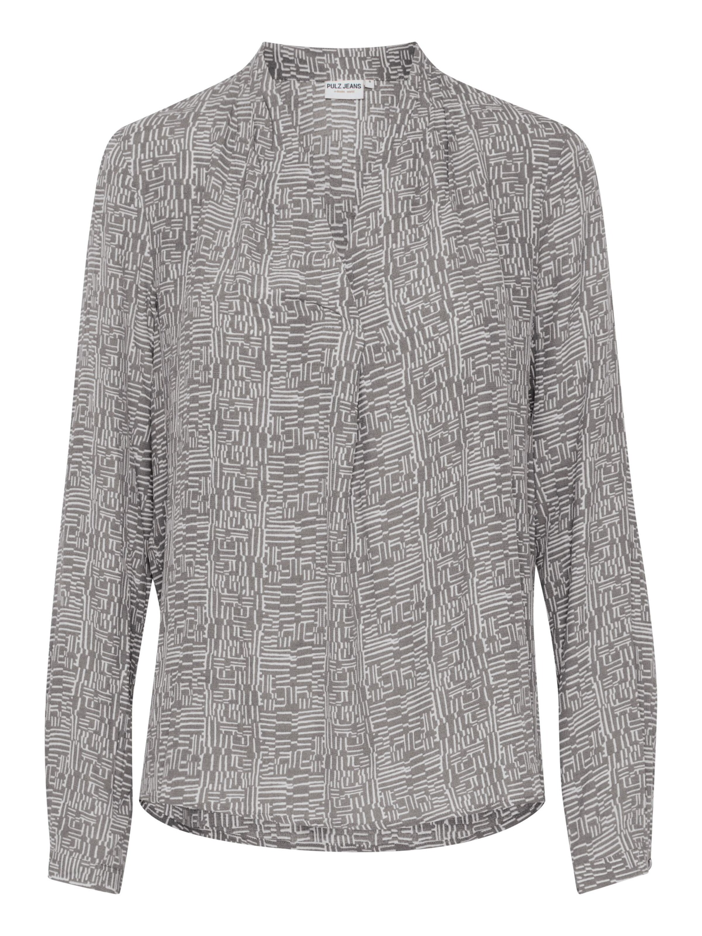 Chemisier 'Gene' PULZ Jeans en gris : devant