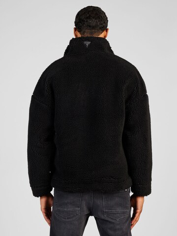 GUESS Fleece jacket in Black