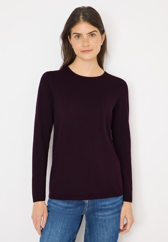 CECIL Pullover in Lila: Vorderseite