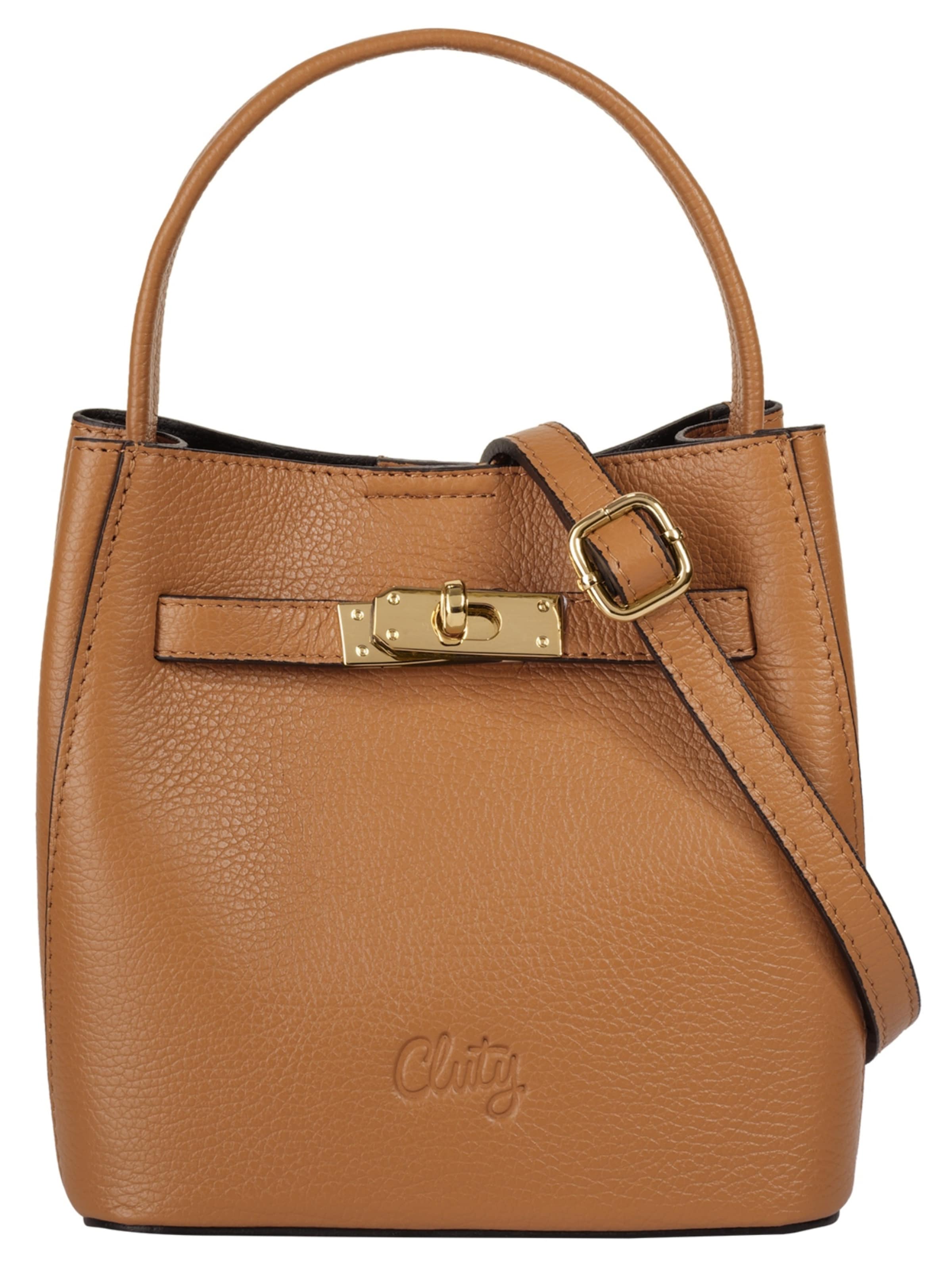 Cluty Handtasche‌‌‌‌‌‌‌‌ in Braun: Vorderseite