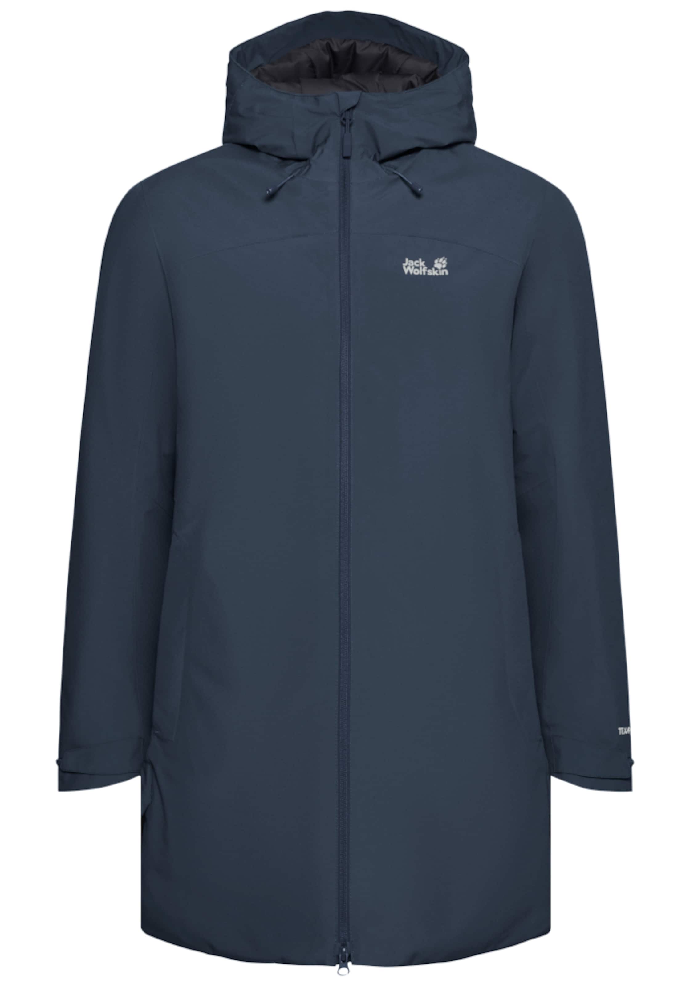 JACK WOLFSKIN Wintermantel in Blau: Vorderseite