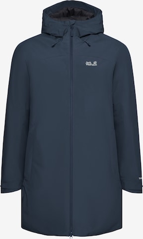JACK WOLFSKIN Wintermantel in Blau: Vorderseite