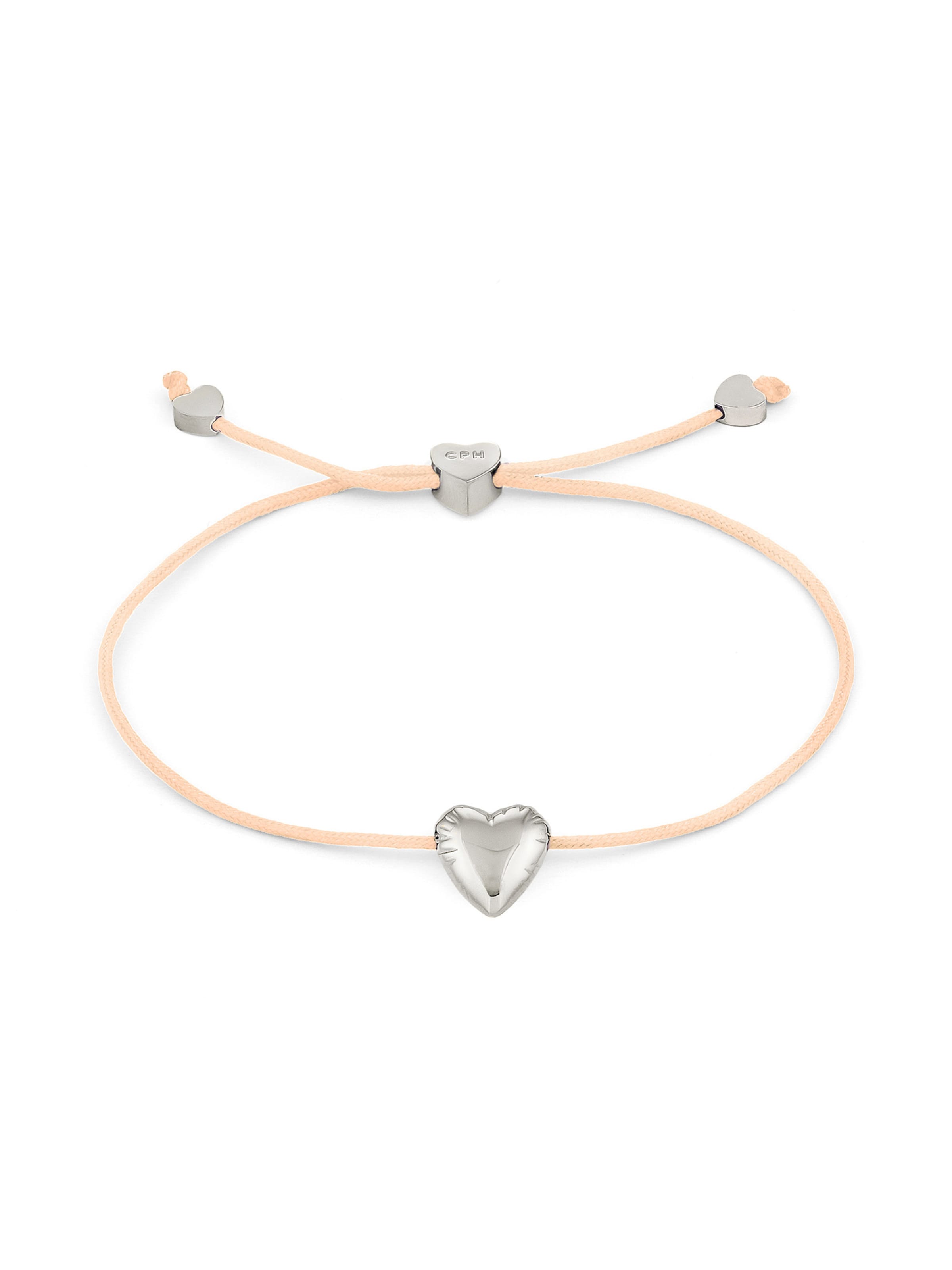 Copenhagen Studios Armband 'Balloon Hearts' in Beige
