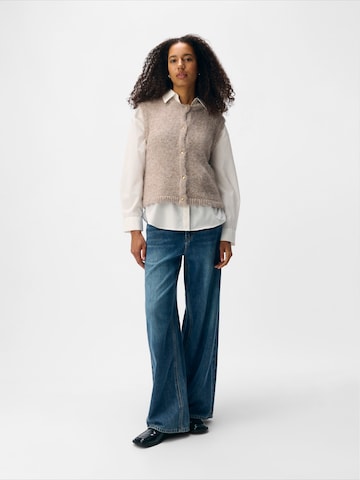 OBJECT Vest 'OBJSAGGIA' in Beige