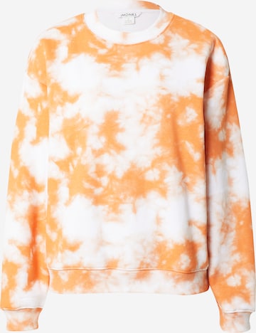 Monki Sweatshirt in Orange: front