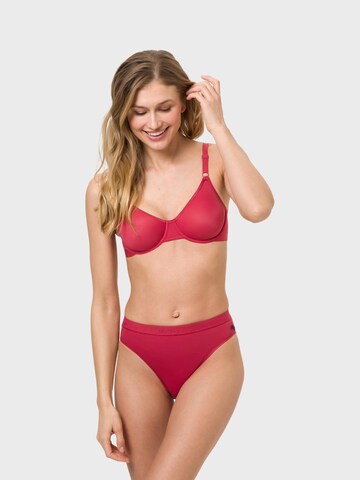 BeeDees T-shirt Bra 'BH Microfun W' in Red
