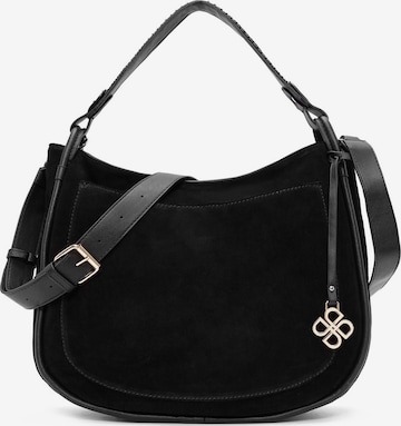 Borsa a spalla di Derimod in nero: frontale