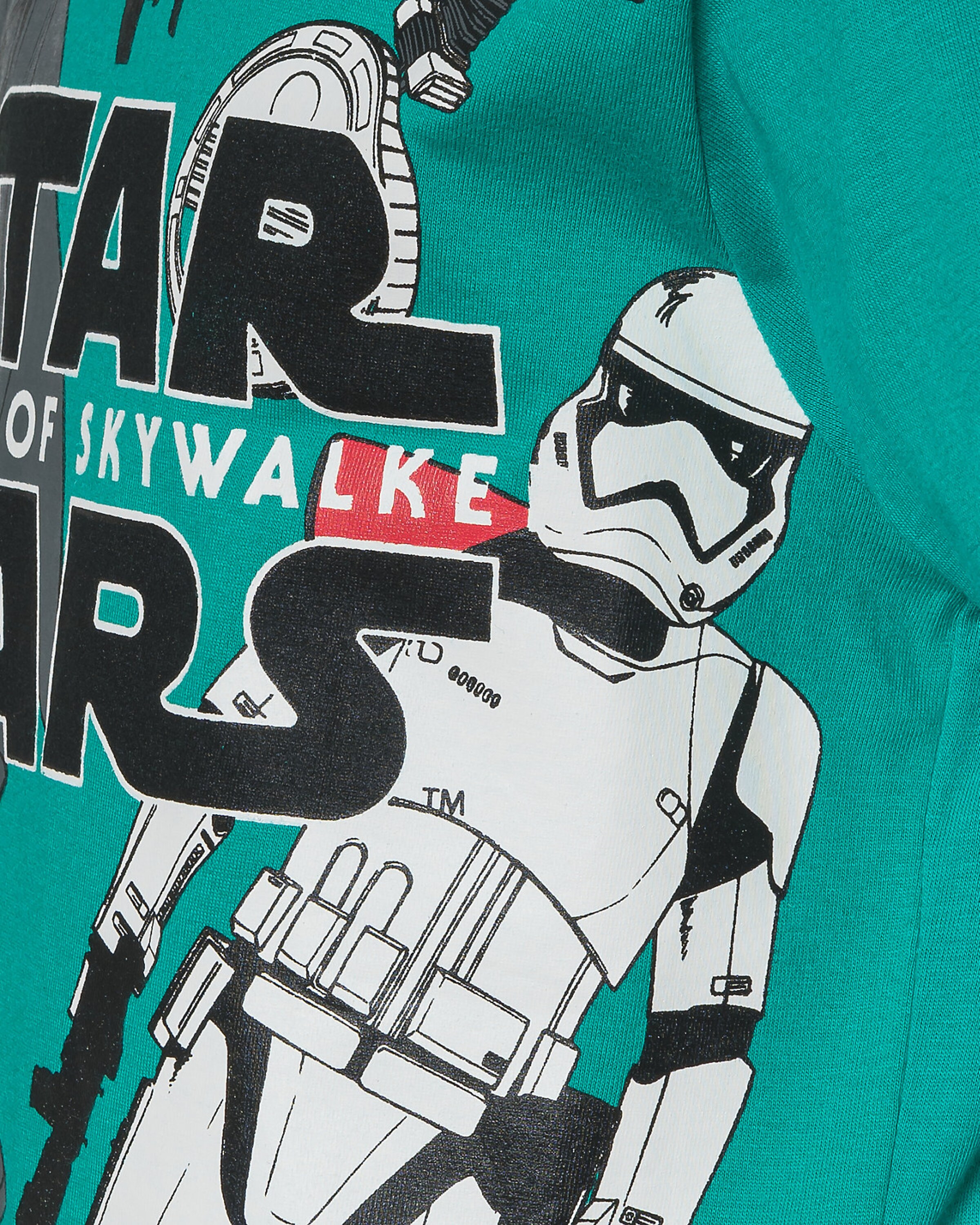 Kinder Teens (Gr. 140-176) STAR WARS T-Shirt in Smaragd - JQ85049 Kinder Teens (Gr. 140-176) STAR WARS T-Shirt in Smaragd - JQ85049