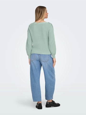 ONLY Sweater 'ONLHilde' in Green