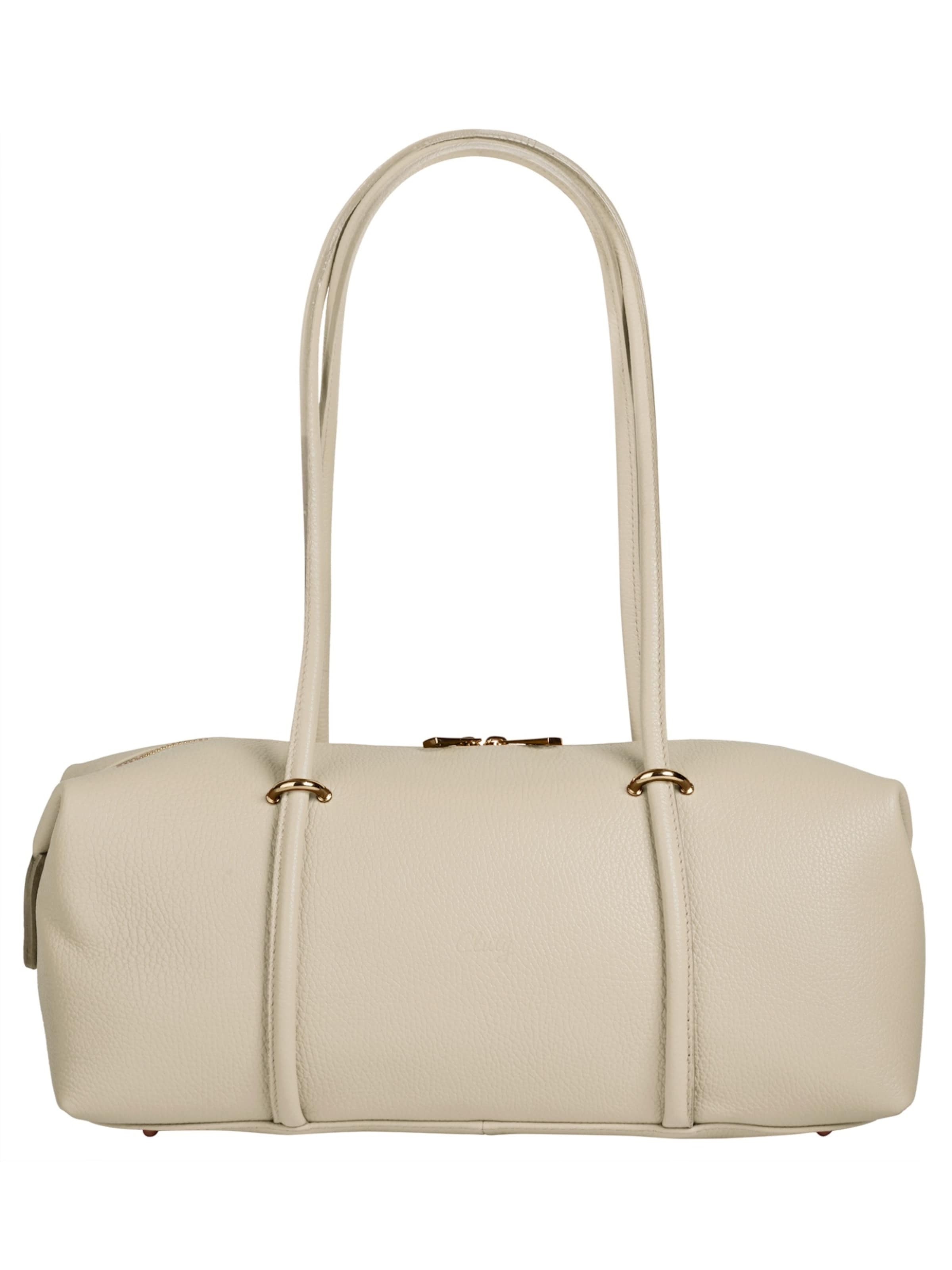 Cluty Handbag 'FLIORI' in Beige: front