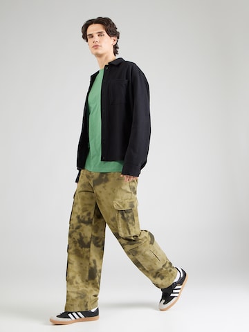 THE NORTH FACE Тениска 'EVOLUTION BOX NSE' в зелено