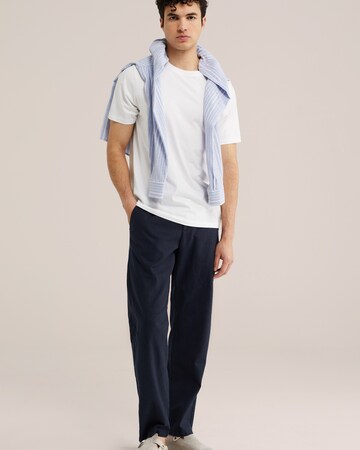 T-Shirt WE Fashion en blanc