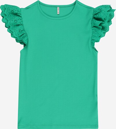 KIDS ONLY T-Shirt 'ZENIA' en vert, Vue avec produit