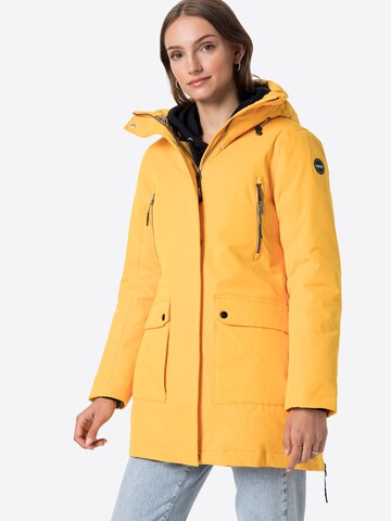 ICEPEAK - Chaqueta de montaña en amarillo: frente