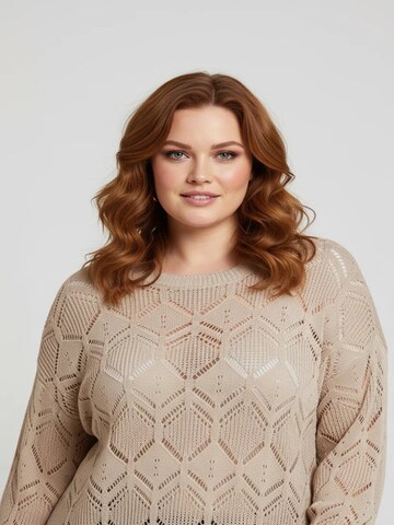 Cardigan Shape Of You en beige