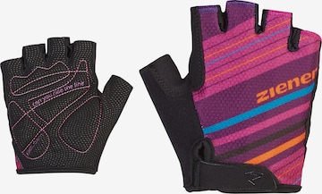ZIENER Athletic Gloves 'CÄCILIA' in Pink: front