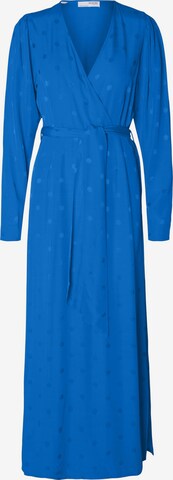 Robe 'Ludwika' SELECTED FEMME en bleu : devant