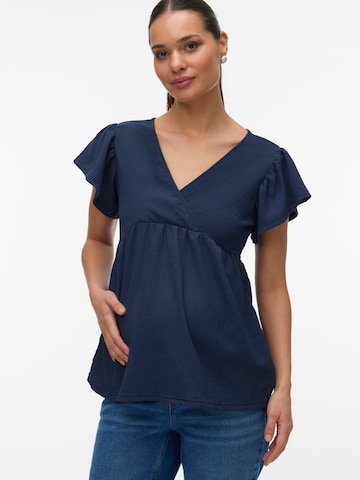 MAMALICIOUS Bluse‌‌‌‌ in Blau