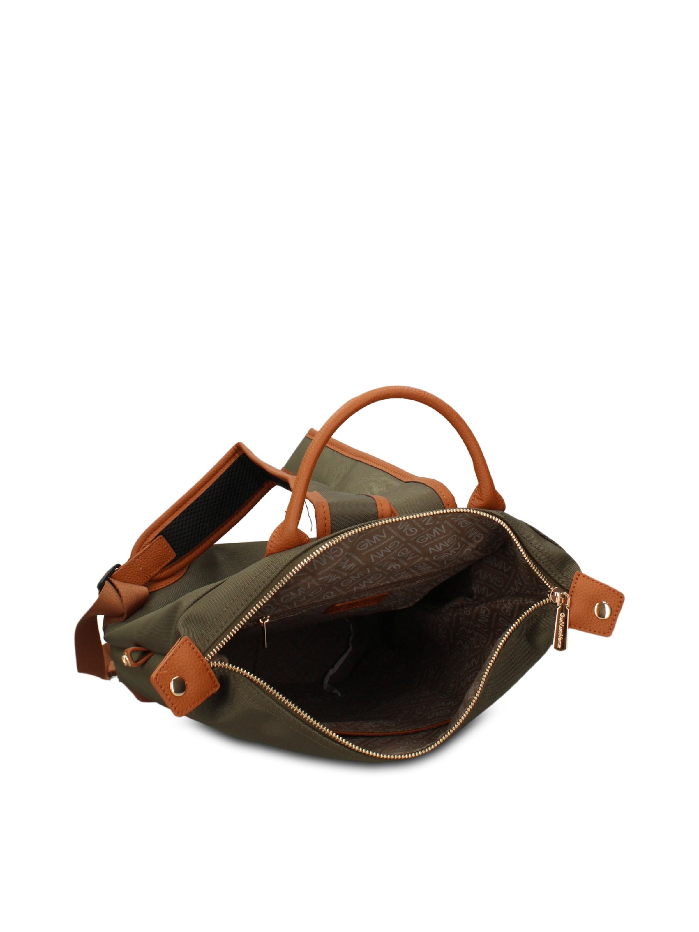 Zaino 'Zaino Novara Elite Gianmarco Venturi - Pelle Vegana 100% PU' di GianMarco Venturi in verde